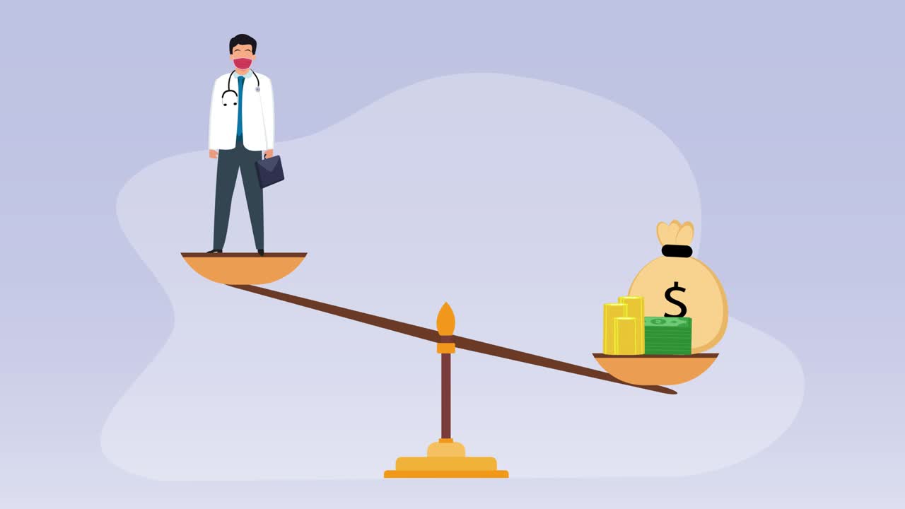 균형 잡힌 무게: 의사와 돈의 균형