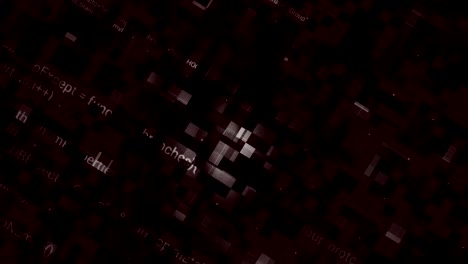 abstract computer code visual