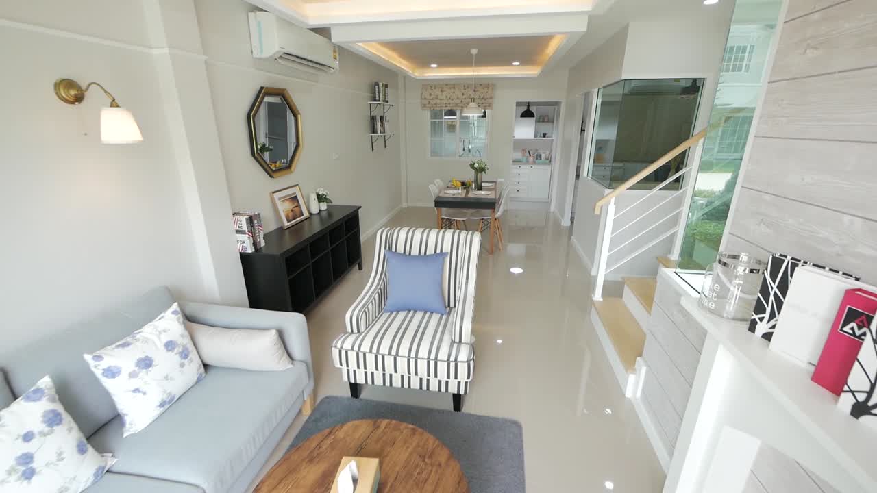 트렌디하고 세련된 오픈 플랜 홈 데코레이션 아이디어