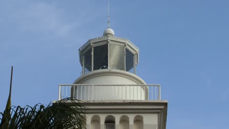 the lighthouse from point venus, papeete, tahiti, french polynesia