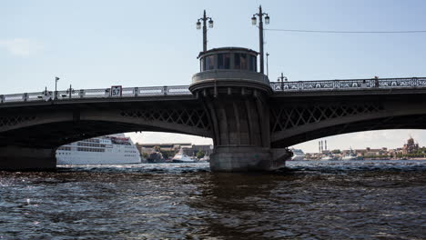 Timelapse-of-traveling-on-Neva-river