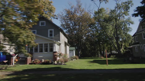 Side-window-view-of-a-typical-American-neighborhood