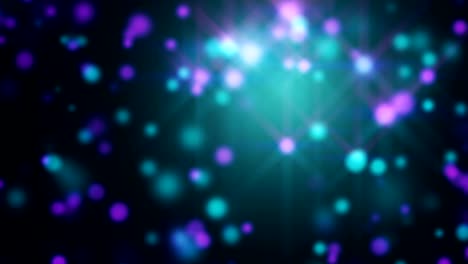 shining bokeh lights.