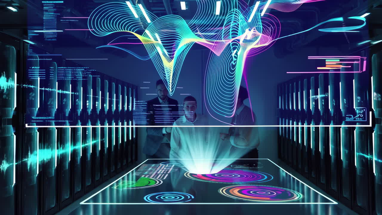 Team Collaboration in a High-Tech Data Center