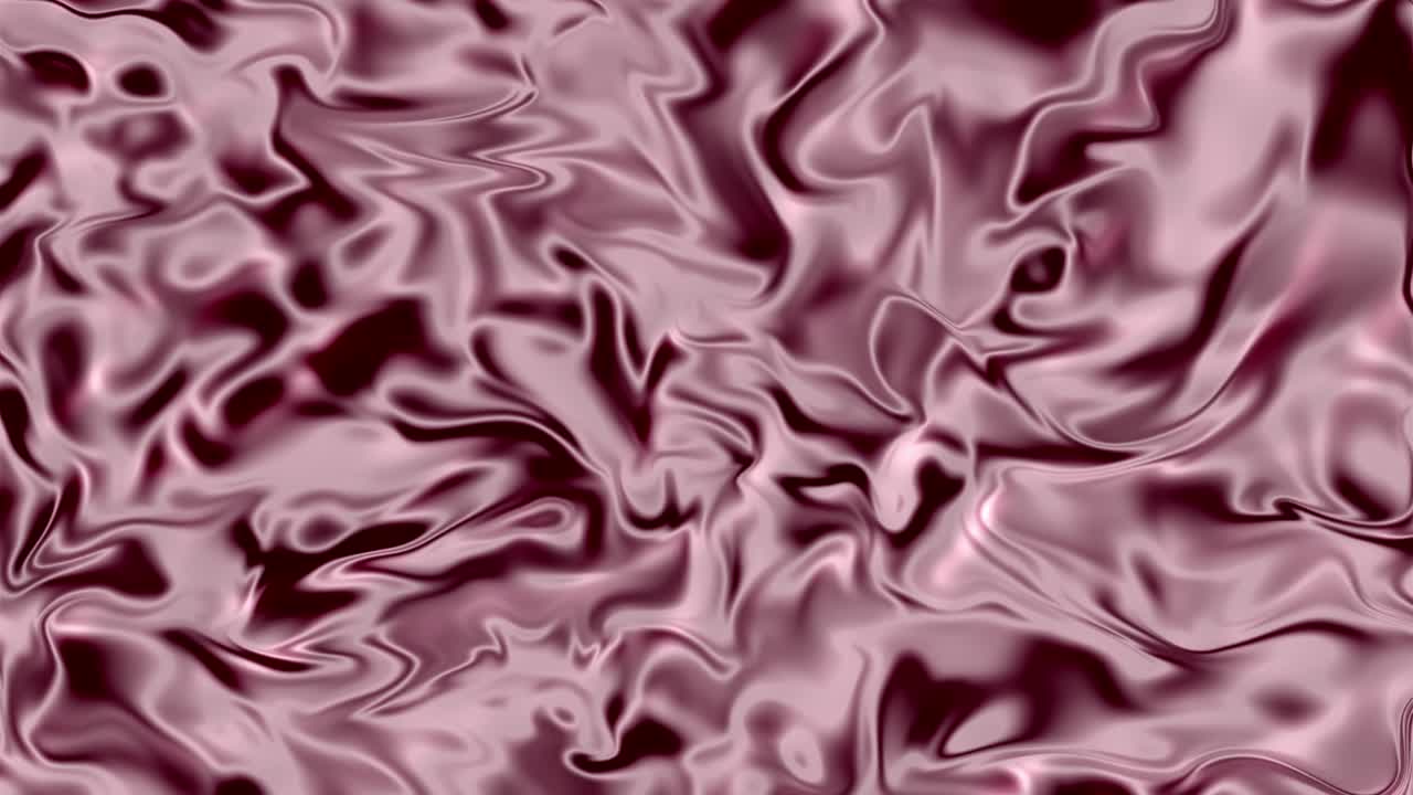 Pink Liquid Background Waving Water Fluid Texture Metal Moving Pattern