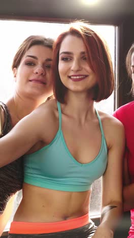 women friends taking a selfie