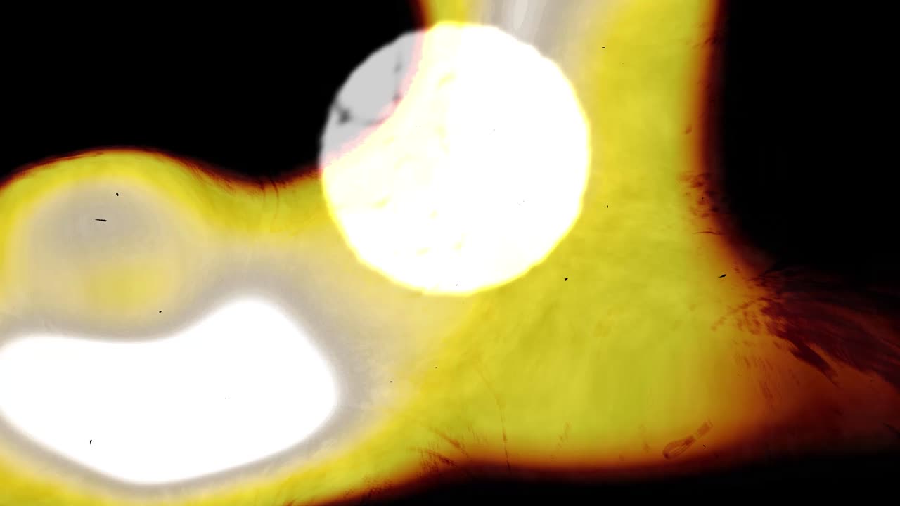 Dynamisk Abstrakt Film Burn og Lyslekkasjeoverlegg