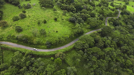 overlanding costa rica exportando américa central 4x4 jeep coche de turismo conduciendo fuera de la carretera cruzando la jungla verde vegetación profunda