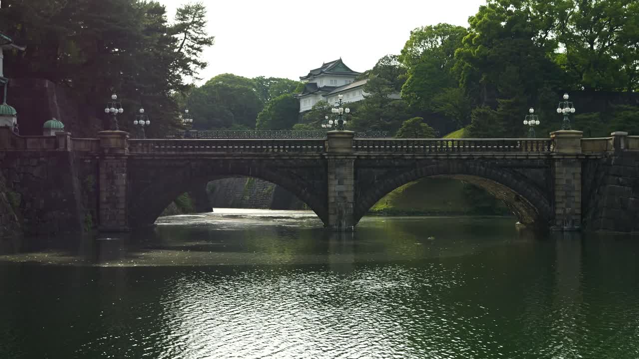 Famous bridges at Tokyo Imperial Palace