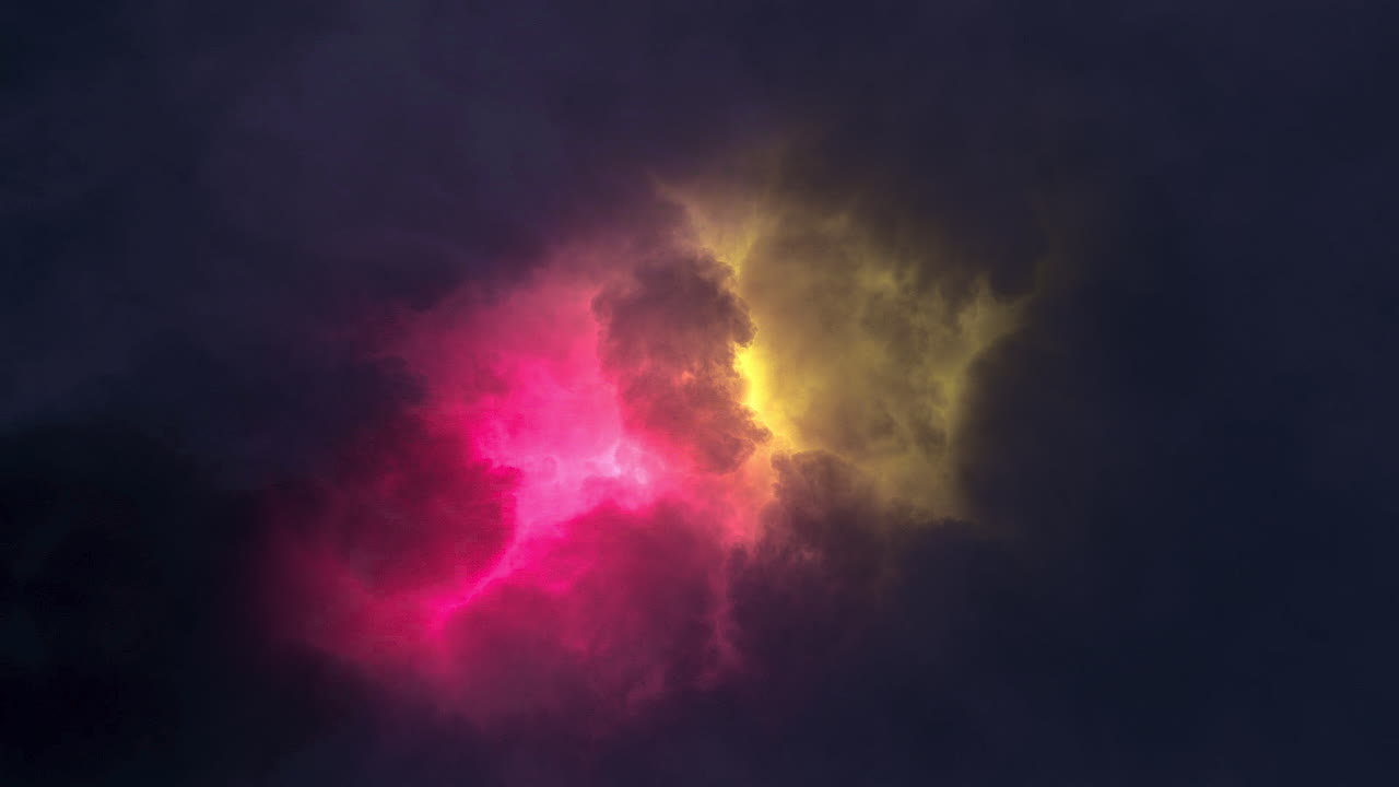 Dramatic Glowing Clouds