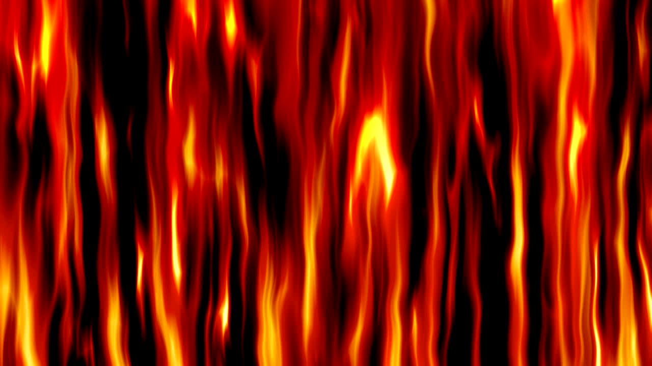 Fire Flame Background And Textured Loop-able