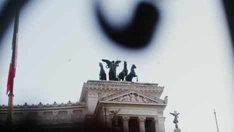 monument to victor emmanuel ii in rome, italy