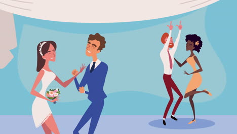 baile de recepción de bodas