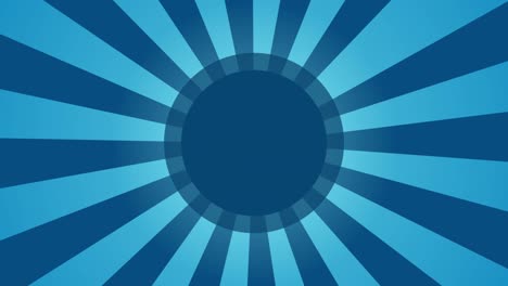 fondo de vórtice de dibujos animados azul con espacio para el texto
