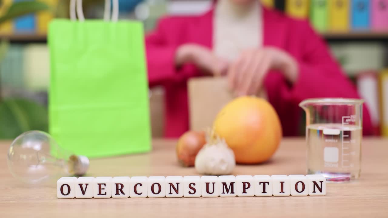 Overconsumption concept