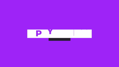 letras blancas diagonales en fondo púrpura felices vacaciones