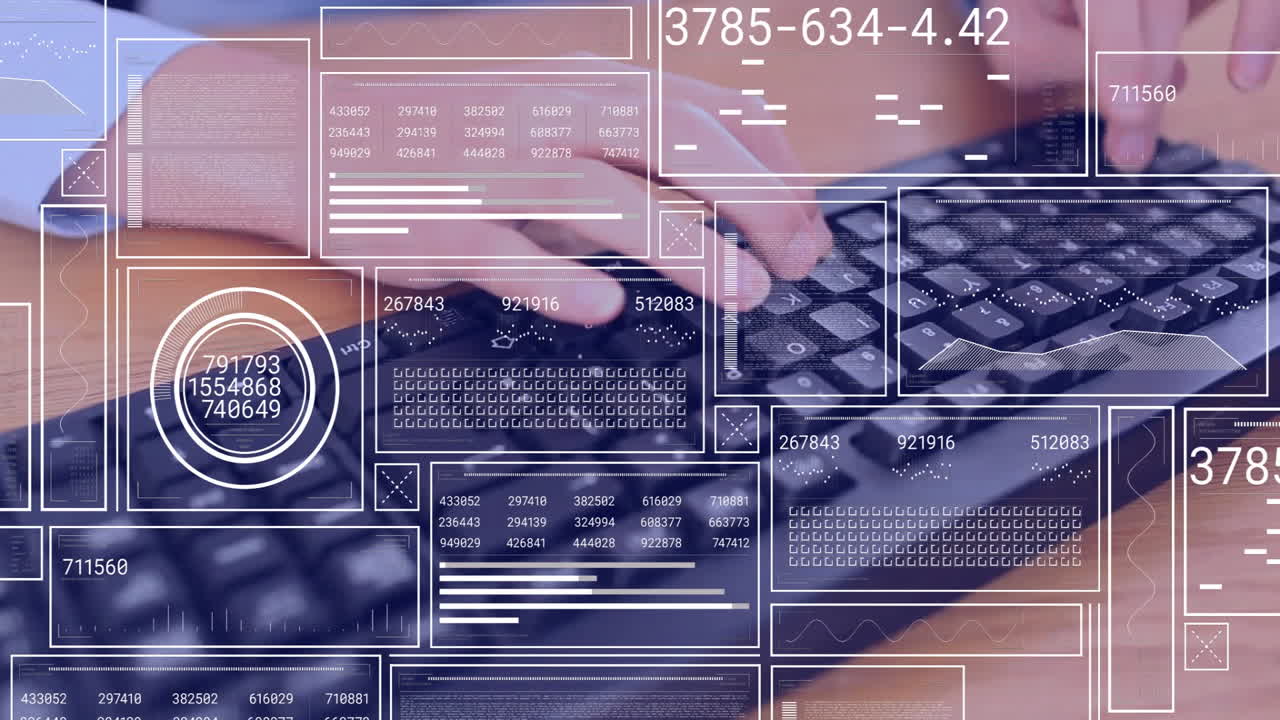 animación de diagramas y procesamiento de datos sobre el hombre caucásico utilizando computadora