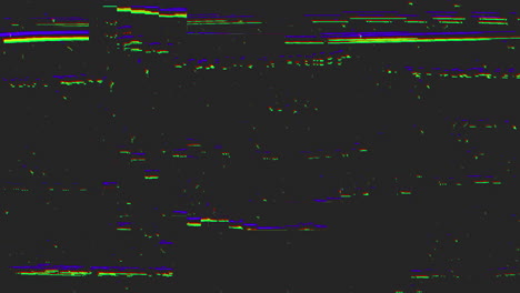 glitch and noise television defects with artifacts