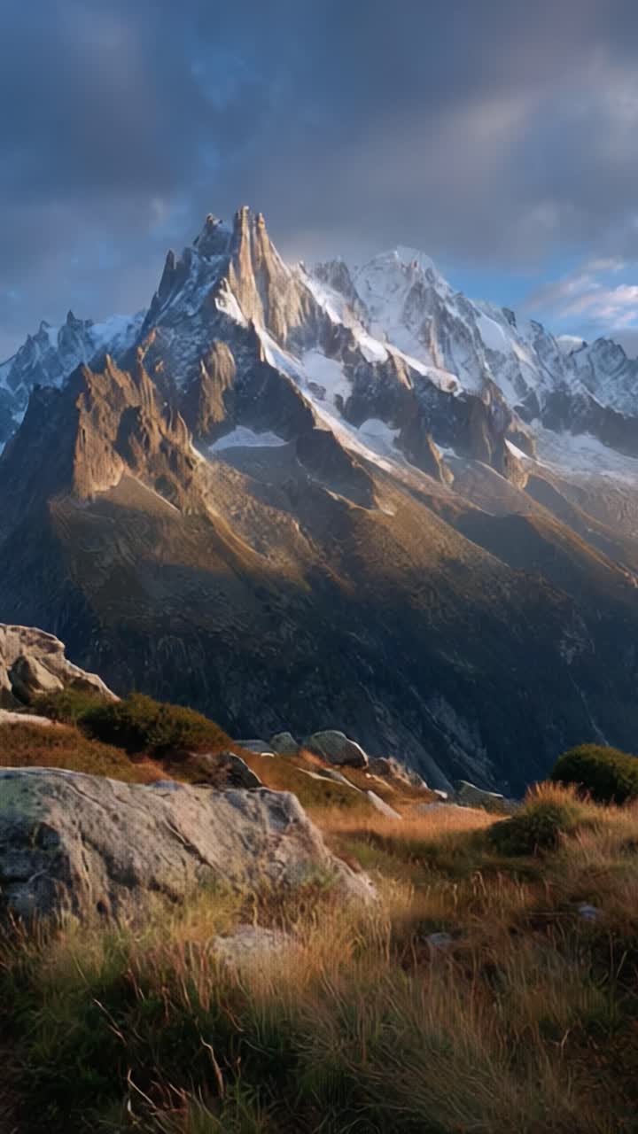 Un magnifique paysage montagneux | Image générée à base d'IA