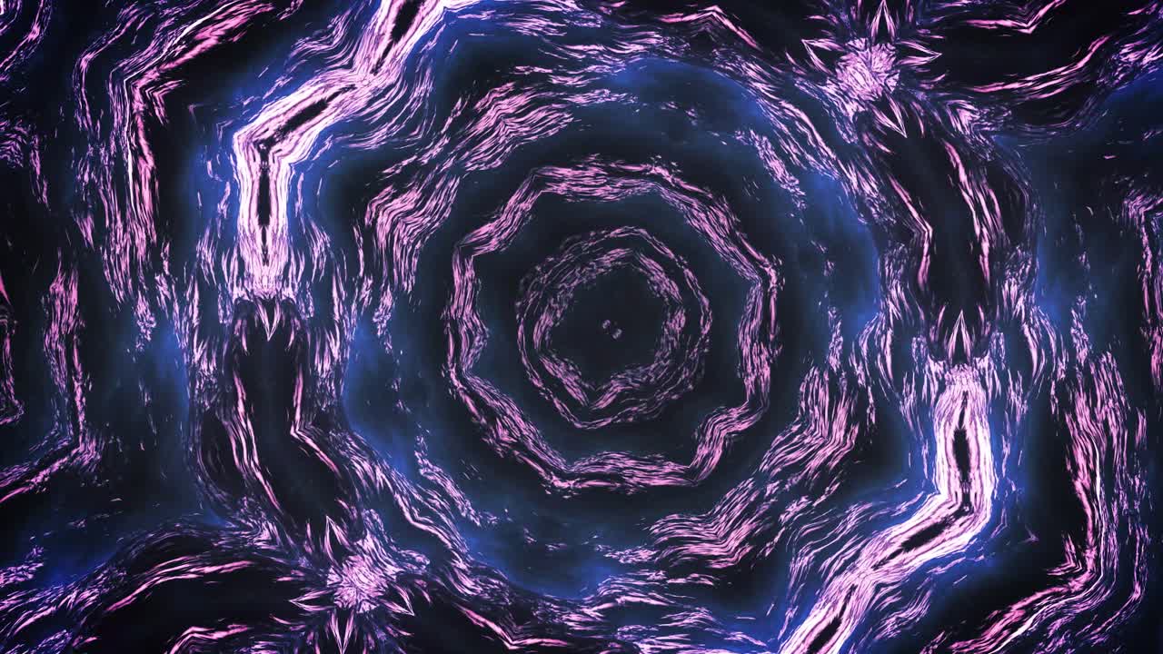 espirales fractales en bucle sin costuras - vórtice giratorio