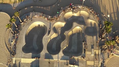 Aerial-Skatepark-at-Venice-Beach