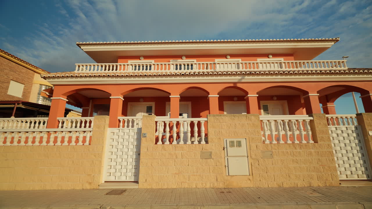 Exterior view of a residential house