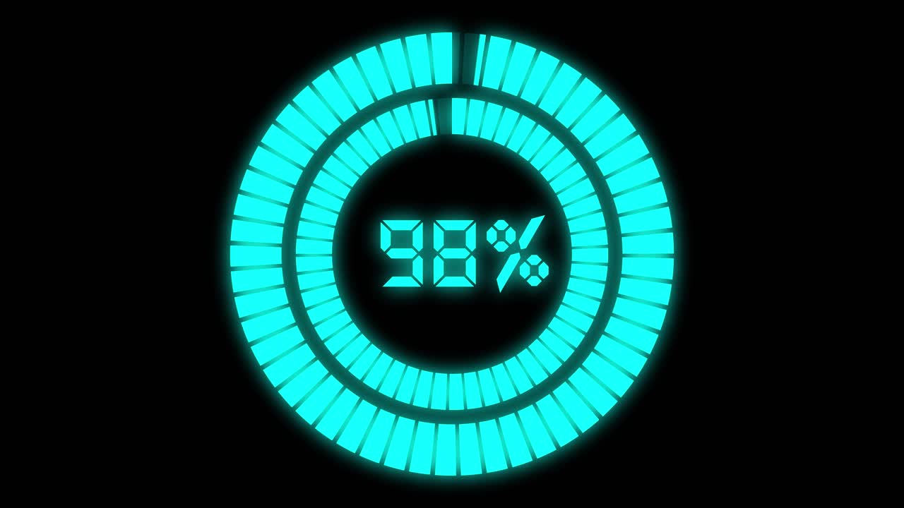 Circular loading indicator
