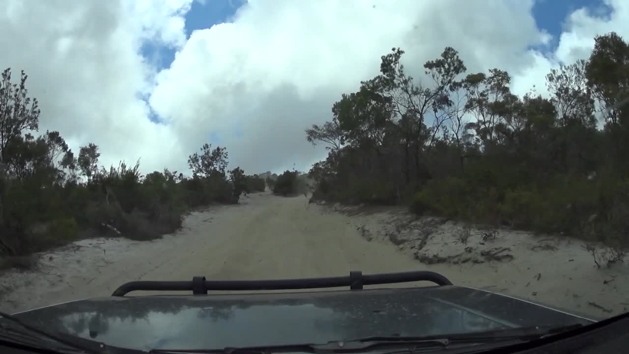 tracción en las 4 ruedas sobre arena