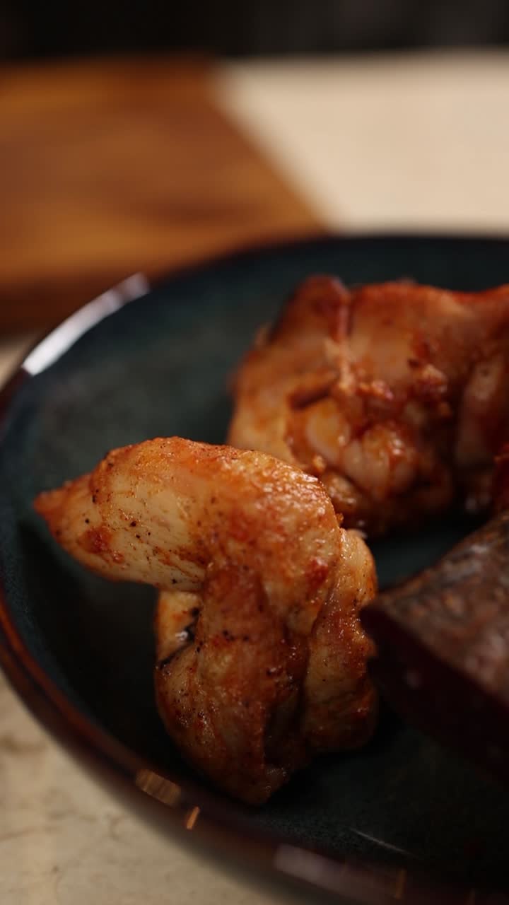 고기 김과 흡연 고기