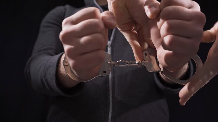 Manette. Cattura del criminale