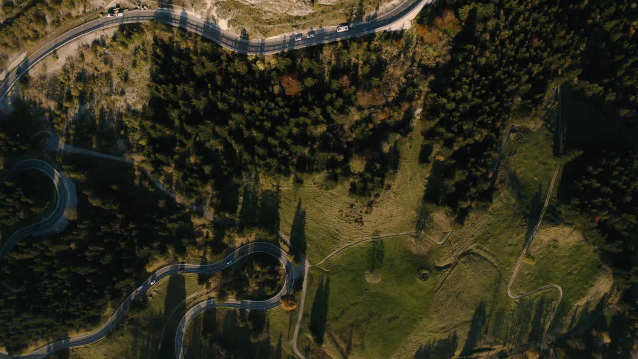 paisaje de otoño en baviera, alemania | 4k uhd d-log: perfecto para gradación de color