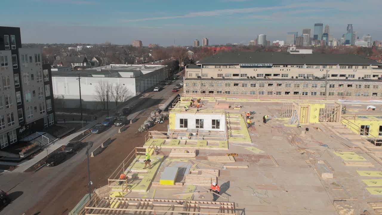 edificio en proceso de construccion