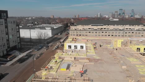 edificio en proceso de construccion