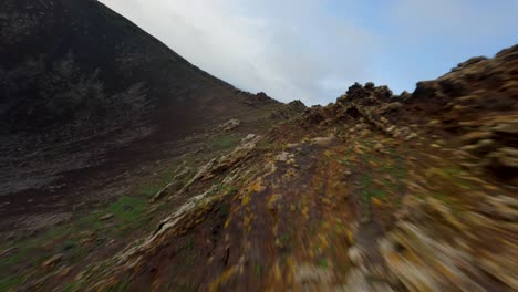 fuerteventura vulcan fpv buceo aéreo desde rocky ridge slowmotion 50fps