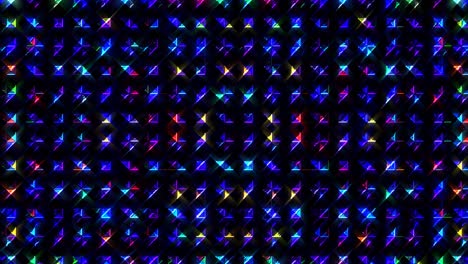 hermosos videos de parpadeo, brillo luminoso que cambia el movimiento fondo negro