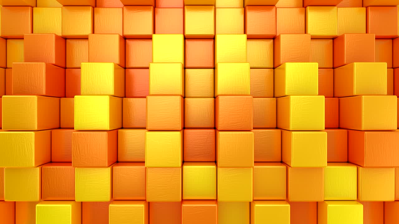 las cajas forman una onda