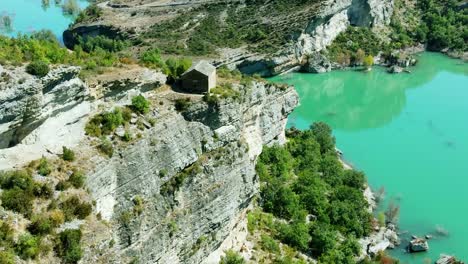 beautiful rock structure of the catalonia spain