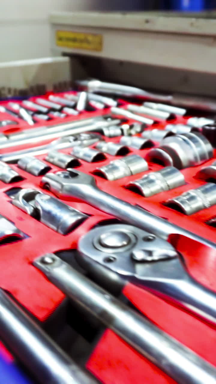 Organized Mechanic Tool Box