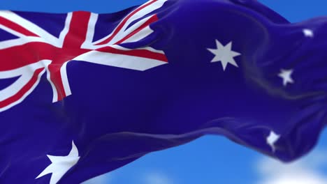 seamless loop australian flag.