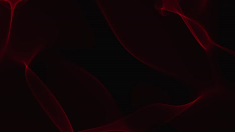 animation of red slow moving rays on black background