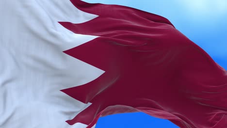 seamless loop of bahraini flag.