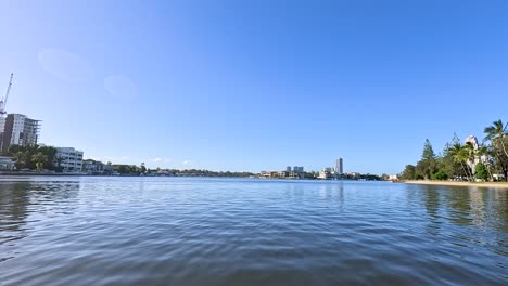 scenic river cruise through gold coast canals