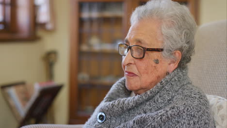 senior woman, biscuit and eating in nursing home