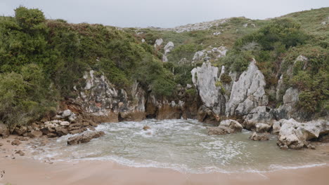 coastal rocky beach landscape