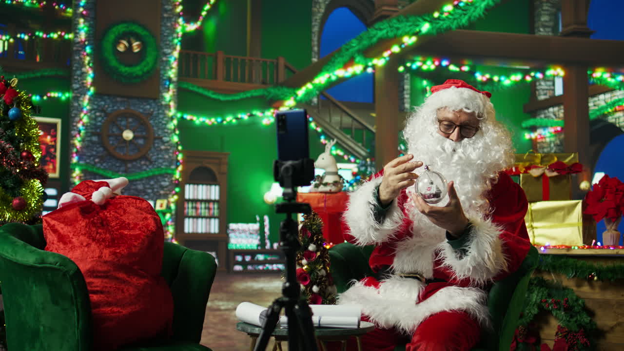 산타클로스 크리스마스 라이브 스트리밍