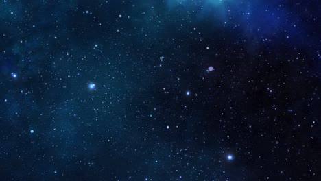la vista 4k del universo está salpicada de estrellas brillantes y brillantes