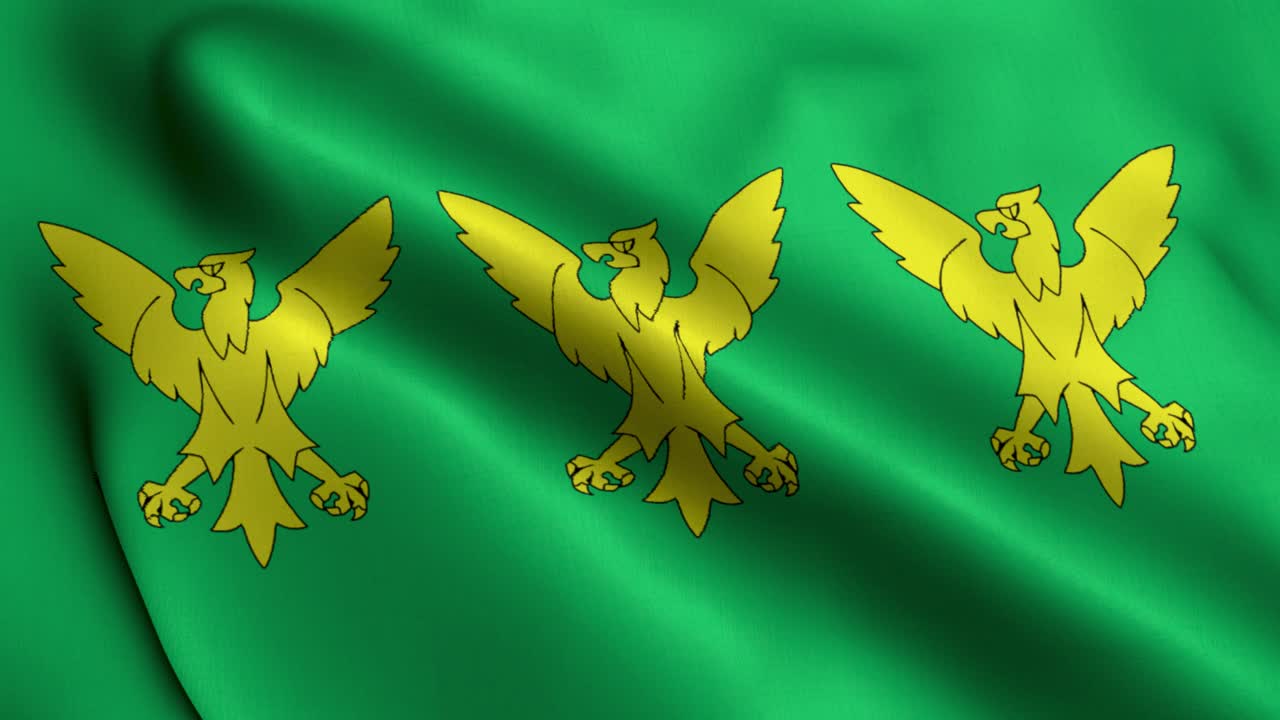 bandera de la ciudad de caernarfonshire