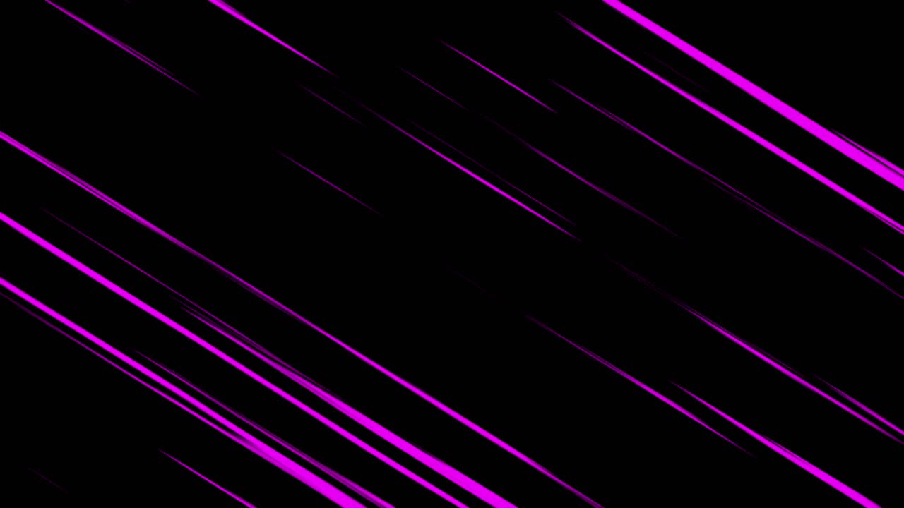 Linee di velocità animate diagonali magenta in stile anime con una leggera texture che scorrono sullo schermo, perfette per aggiungere energia a progetti manga o d'azione.