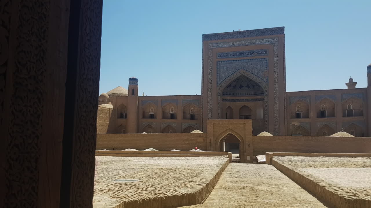 Alla Kuli Khan Mandrasah in Khiva, Uzbekistan