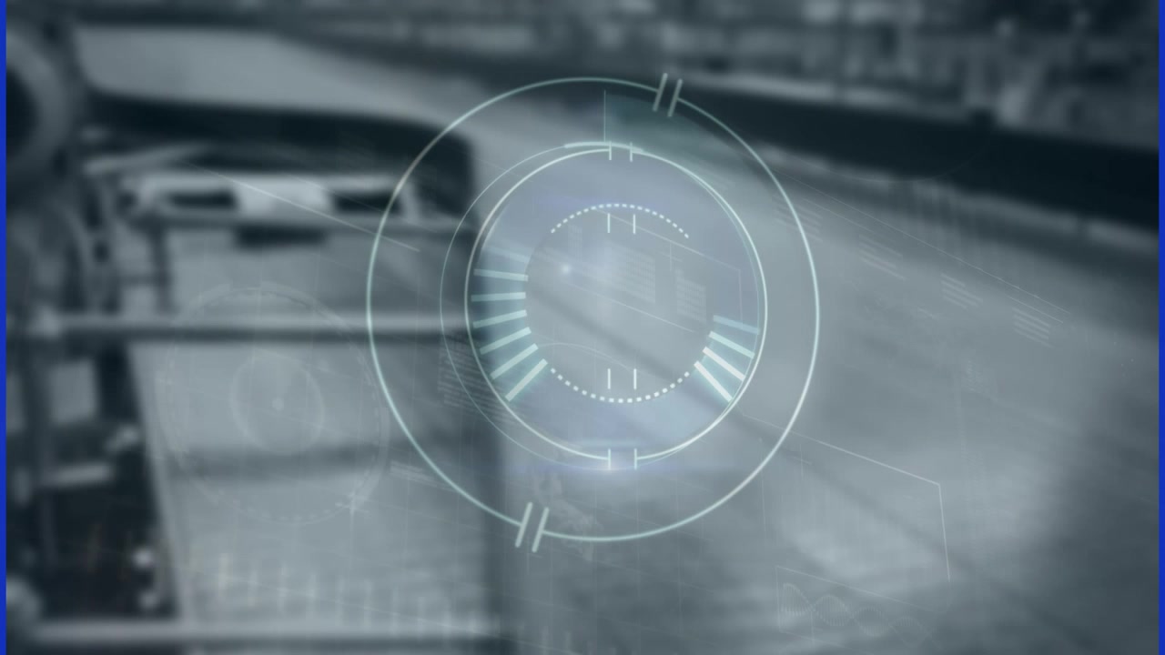 Animation of data processing over warehouse